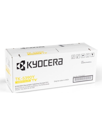 Kyocera TK-5390Y (1T02Z1ANL0) Lazerinė kasetė, Geltona Kyocera TK-5390Y (1T02Z1ANL0) Lazerinė kasetė, Geltona
