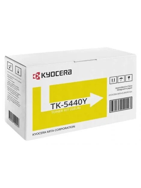 Kyocera TK-5440Y (1T0C0AANL0) Lazerinė kasetė, Geltona Kyocera TK-5440Y (1T0C0AANL0) Lazerinė kasetė, Geltona