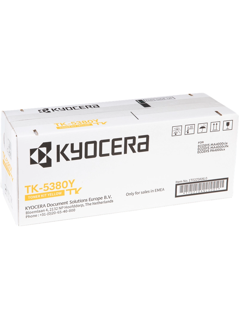 Kyocera TK-5380Y (1T02Z0ANL0) Lazerinė kasetė, Geltona Kyocera TK-5380Y (1T02Z0ANL0) Lazerinė kasetė, Geltona