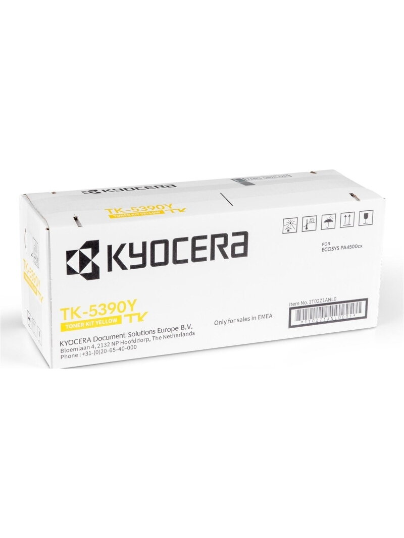 Kyocera TK-5390Y (1T02Z1ANL0) Lazerinė kasetė, Geltona Kyocera TK-5390Y (1T02Z1ANL0) Lazerinė kasetė, Geltona
