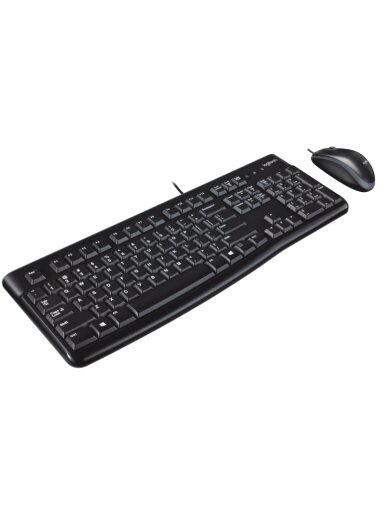 Laidinė Klaviatūra ir pelė Logitech MK120, US 920-002562