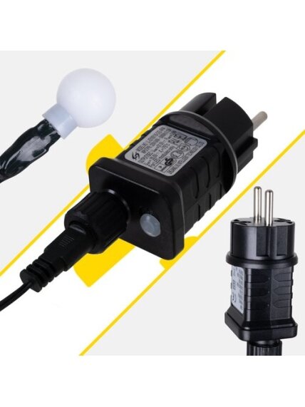 Kalėdinių rutuliukų lemputės 300LED 30m Izoxis 26264 5 Kalėdinių rutuliukų lemputės 300LED 30m Izoxis 26264 5