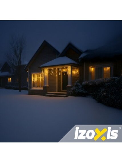 Lauko lemputės 100LED 4m Izoxis 26858 3