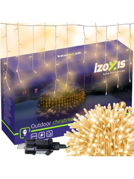 Lauko lemputės 100LED 4m Izoxis 26858