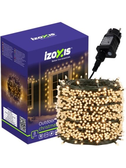 Lauko LEMPUTĖS 500LED 35m šiltai baltos Izoxis 24898 Lauko LEMPUTĖS 500LED 35m šiltai baltos Izoxis 24898