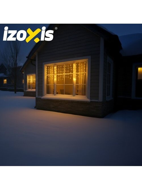 Lauko lemputės 100LED 4m Izoxis 26858 4 Lauko lemputės 100LED 4m Izoxis 26858 4