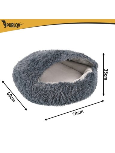 70 cm šunų/kačių guolis – pliušinis „Purlov“