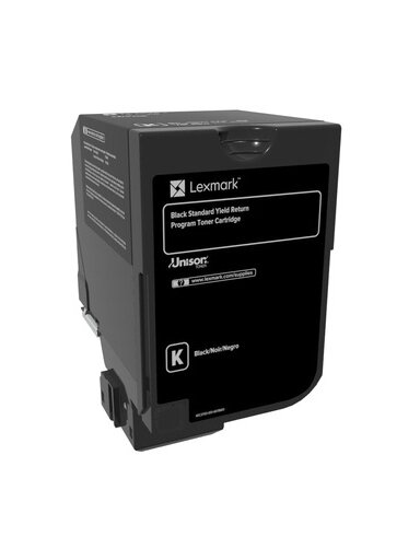 Lexmark 74C2SK0 Lazerinė kasetė, Juoda