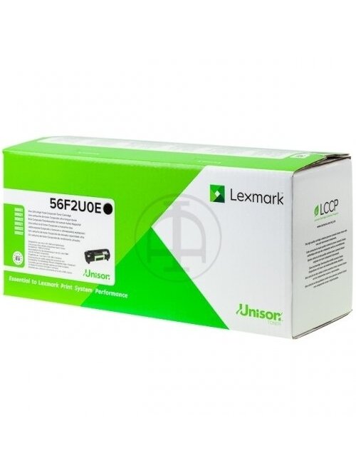Lexmark 56F2U0E, juoda kasetė Lexmark 56F2U0E, juoda kasetė