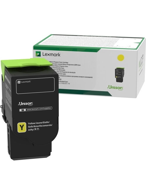 Lexmark 78C2XY0 kasetė lazeriniams spausdintuvams, Geltona (5000 puslapių) Lexmark 78C2XY0 kasetė lazeriniams spausdintuvams, Geltona (5000 puslapių)