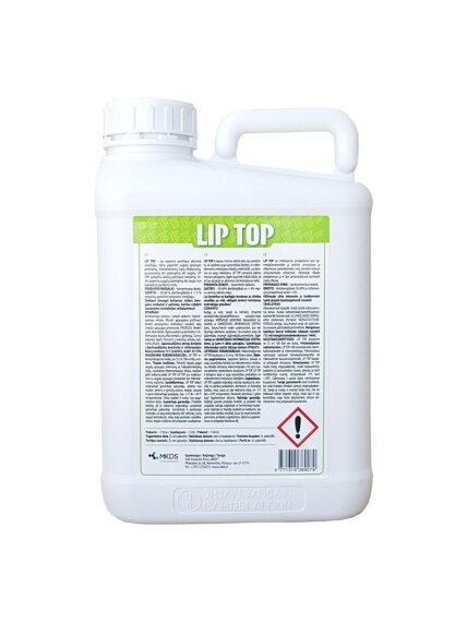 LIP TOP augalų apsaugos produktų lipnumui padidinti, 5 L LIP TOP augalų apsaugos produktų lipnumui padidinti, 5 L