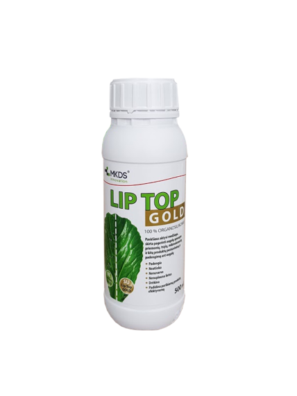 LIP TOP GOLD augalų apsaugos produktų lipnumui padidinti, 500 ml LIP TOP GOLD augalų apsaugos produktų lipnumui padidinti, 500 ml