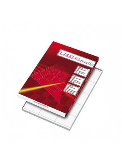 Lipnios etiketės LabelMedia, A4, baltos, 105x74 mm, baltos, (8) (100) Lipnios etiketės LabelMedia, A4, baltos, 105x74 mm, baltos, (8) (100)