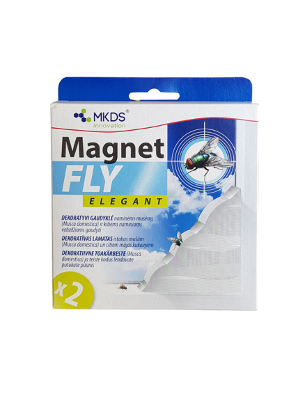 Lipnus musgaudis Magnet FLY elegant, 2 vnt Lipnus musgaudis Magnet FLY elegant, 2 vnt