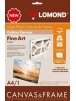 Lininė drobė su porėmiu Lomond Frame + Fine Art Canvas Ultra Bright 340g/m2 A4, 1 Lapas (komplektas)