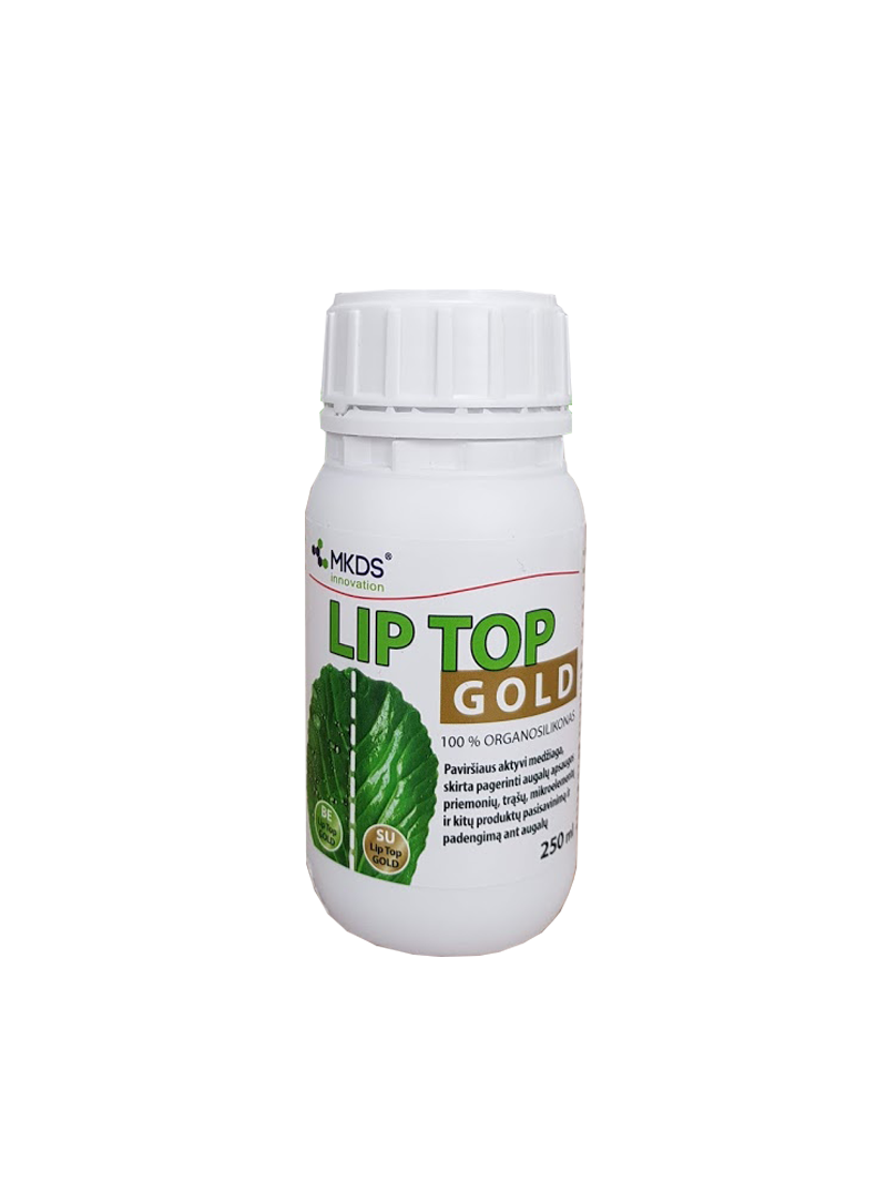 LIP TOP GOLD augalų apsaugos produktų lipnumui padidinti, 250 ml LIP TOP GOLD augalų apsaugos produktų lipnumui padidinti, 250 ml