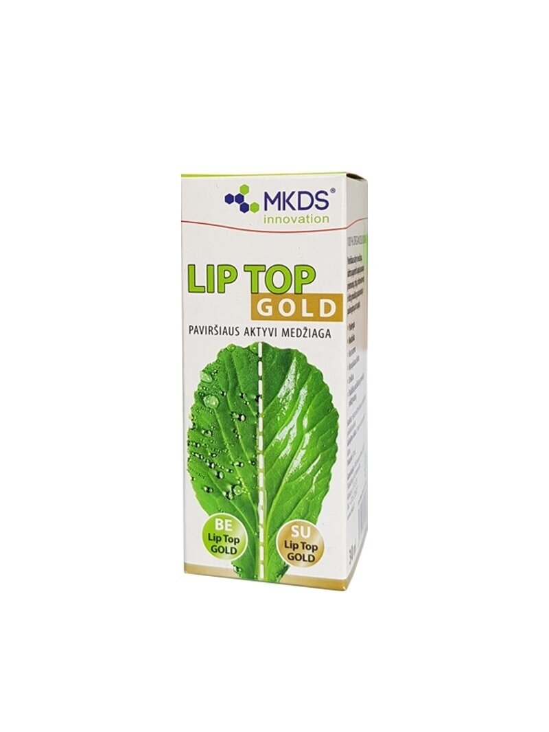 LIP TOP GOLD augalų apsaugos produktų lipnumui padidinti, 30 ml LIP TOP GOLD augalų apsaugos produktų lipnumui padidinti, 30 ml