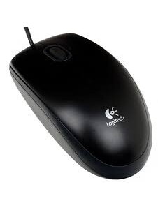 Logitech B100 Laidinė pelė, USB Type-A, Optical, 1000 DPI, Juoda Logitech B100 Laidinė pelė, USB Type-A, Optical, 1000 DPI, Juoda