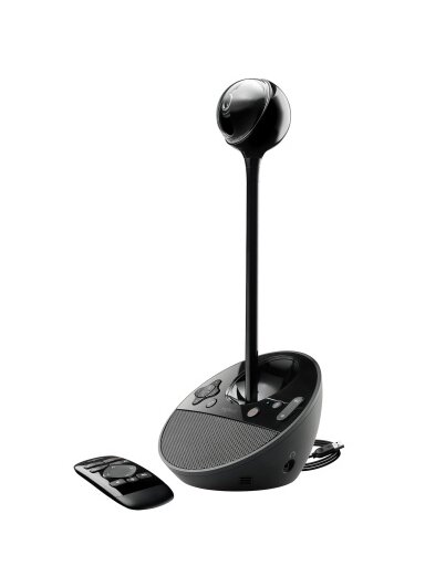 Logitech BCC950 ConferenceCam Vaizdo konferencijų kamera, FHD 1920x1080, Juoda