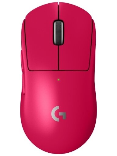 Logitech G PRO X Superlight 2 Belaidė žaidimų pelė, RF Wireless, 44000 DPI, Pink
