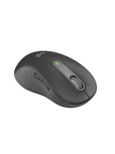 Logitech Signature M650 L Left Belaidė pelė, RF Wireless + Bluetooth, 4000 DPI, Graphite