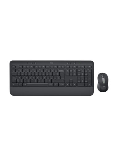 Logitech Signature MK650 Combo for Business Klaviatūra + pelė, Belaidė, US INT (Qwerty), Graphite