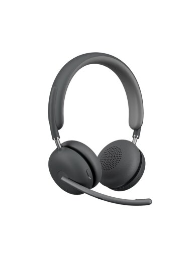 Logitech Zone Wireless 2 UC Belaidės ausinės, USB-C, USB-C Bluetooth receiver, Graphite