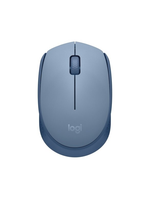 Logitech M171 Belaidė pelė RF Wireless, 1000 DPI, Blue Gray