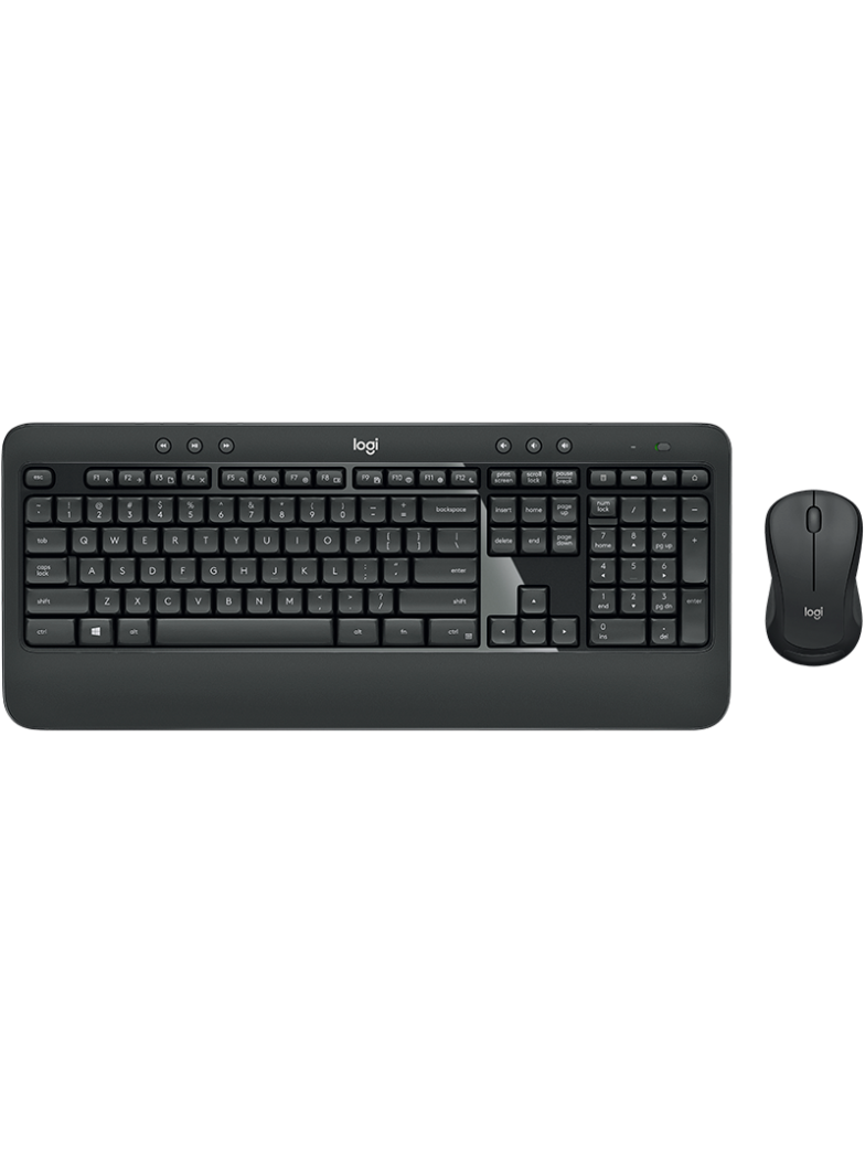 Logitech MK540 Advanced Combo Belaidė klaviatūra + pelė, US, Juoda Logitech MK540 Advanced Combo Belaidė klaviatūra + pelė, US, Juoda