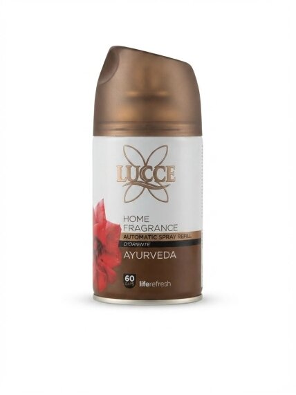 LUCCE Ayurveda automatinio oro gaiviklio papildymas, 250 ml LUCCE Ayurveda automatinio oro gaiviklio papildymas, 250 ml
