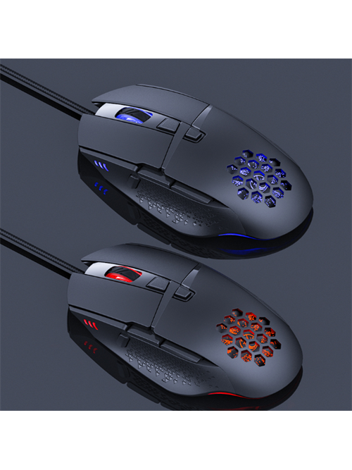 Lumi Legend WM03G-16 Laidinė pelė, USB Type-A, Optical, 7200 DPI, Juoda