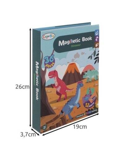 Magnetinė dėlionė – dinozaurai 24730