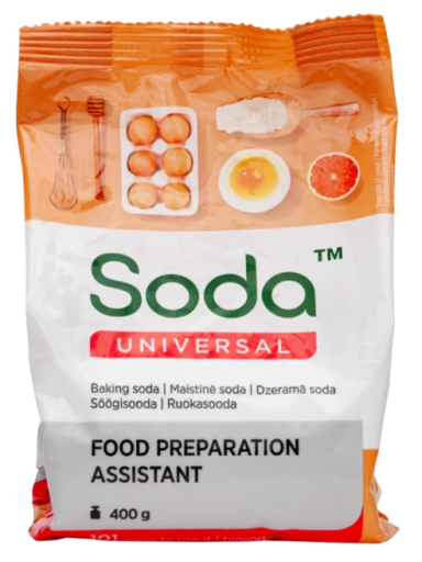 Maistinė soda, 400 g Maistinė soda, 400 g