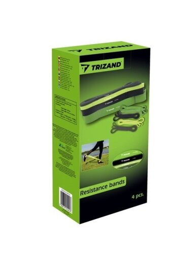 Mankštos juostų rinkinys - 4 vnt. Trizandas 24305