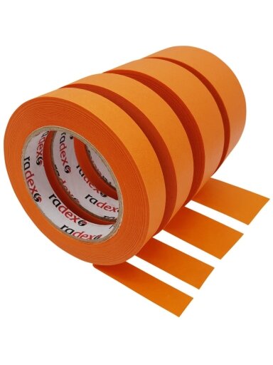 Maskavimo juosta ORANGE 38MM 80°C Radex Maskavimo juosta ORANGE 38MM 80°C Radex