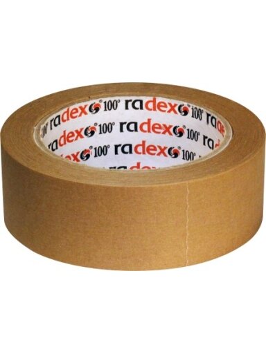 Maskavimo juosta ruda 25mm, 100°C RADEX Maskavimo juosta ruda 25mm, 100°C RADEX
