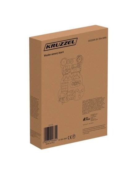Manipuliavimo lenta - Kruzzel 22584 meškiukas 2 Manipuliavimo lenta - Kruzzel 22584 meškiukas 2