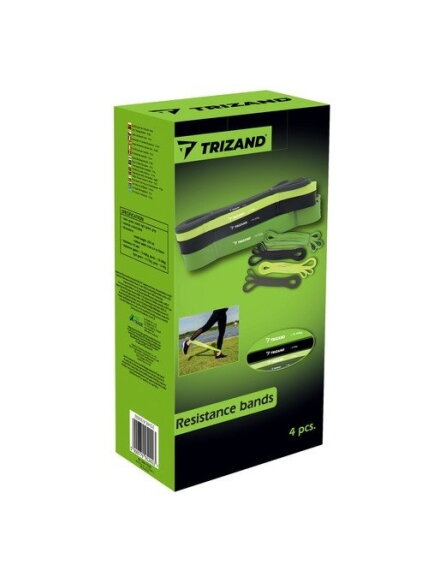 Mankštos juostų rinkinys - 4 vnt. Trizandas 24305 1