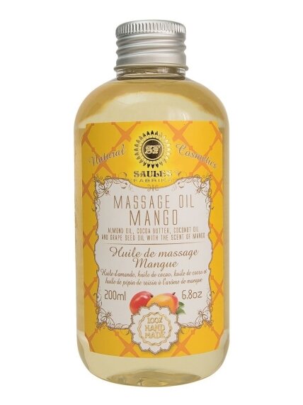 Masažo aliejus MANGO Saules Fabrika, 200 ml Masažo aliejus MANGO Saules Fabrika, 200 ml