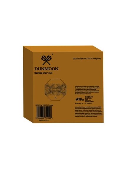 Mata gamingowa pod fotel 8-kątna Dunmoon 25955 2 Mata gamingowa pod fotel 8-kątna Dunmoon 25955 2