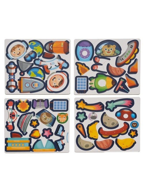 Magnetinė dėlionė – erdvė 24731 4 Magnetinė dėlionė – erdvė 24731 4