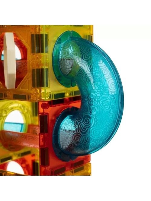 Magnetiniai blokeliai - takelis 77 vnt. Kruzzel 22684 5