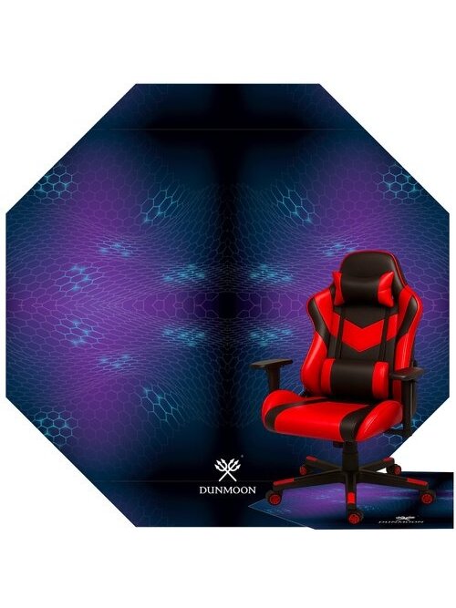 Mata gamingowa pod fotel 8-kątna Dunmoon 25955 Mata gamingowa pod fotel 8-kątna Dunmoon 25955