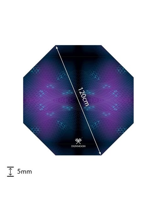 Mata gamingowa pod fotel 8-kątna Dunmoon 25955 1