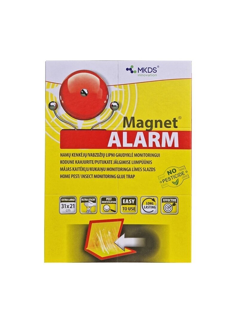 Magnet ALARM lipni kenkėjų monitoringo gaudyklė, 1 vnt Magnet ALARM lipni kenkėjų monitoringo gaudyklė, 1 vnt