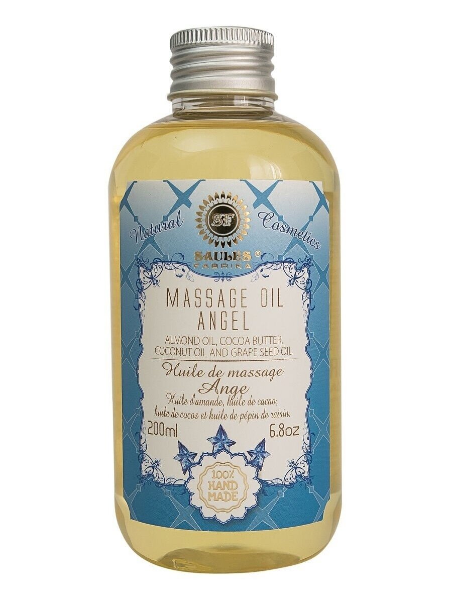 Masažo aliejus ANGEL Saules Fabrika, 200 ml Masažo aliejus ANGEL Saules Fabrika, 200 ml