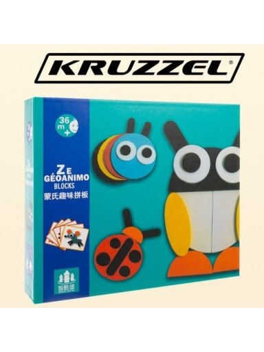 Medinė dėlionė - Kruzzel 22426 dėlionė
