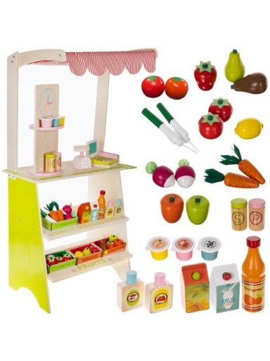Medinis kioskas su priedais Kruzzel 24888