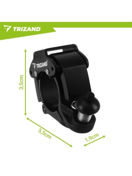 Mechaninis dviračio skambutis 7,5x4,5x2cm Trizand 1