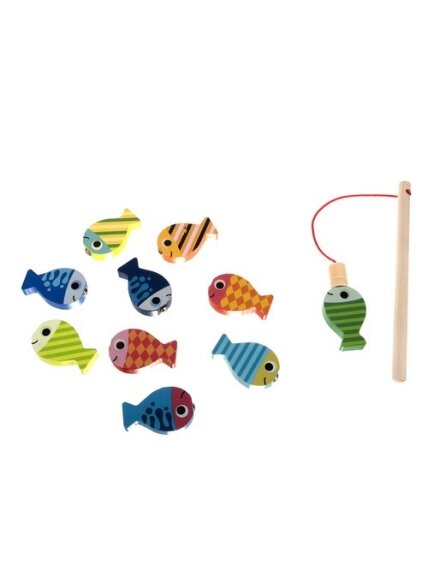 Medinė dėlionė - rūšiuotojas 6 in 1 Kruzzel 22636 10